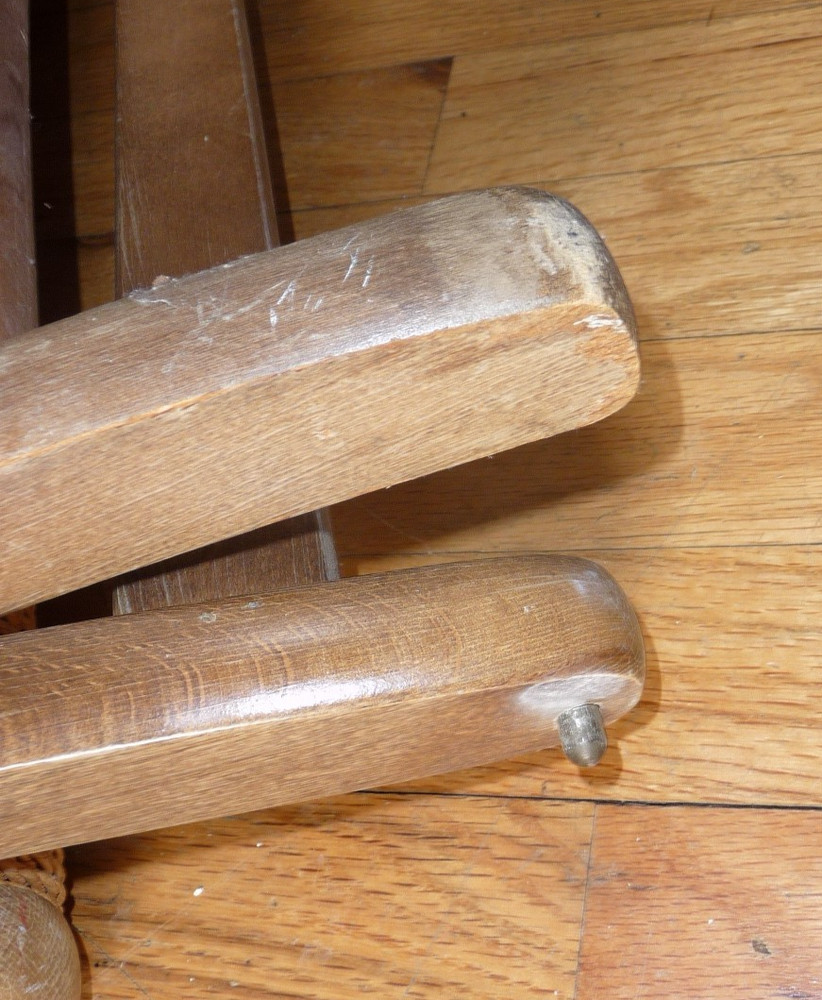 VINTAGE HANS WEGNER MCM DESIGN ROPE STOOL