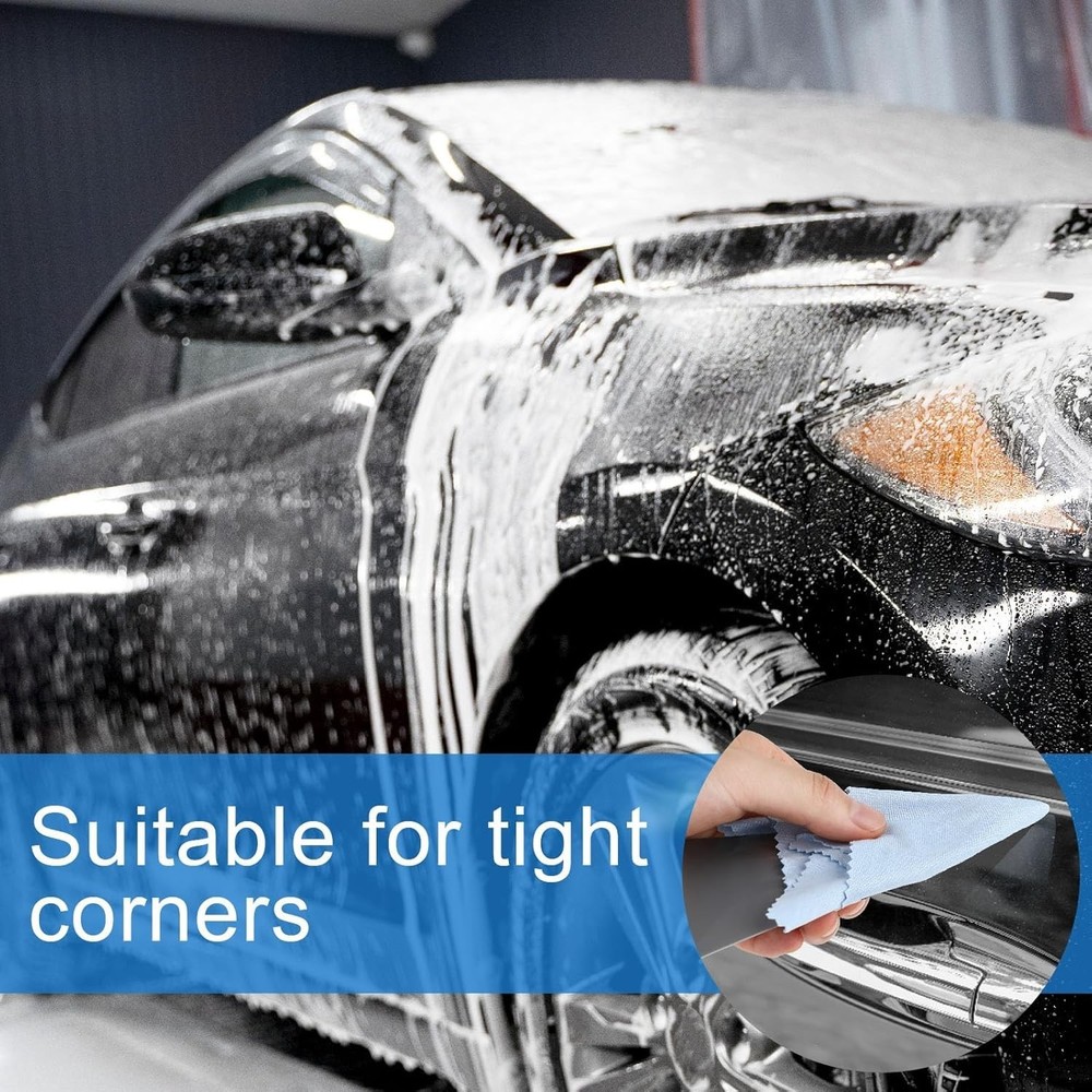 Compact 5-Piece Triangle Squeegee and Scraper Kit for Vinyl Film Installation