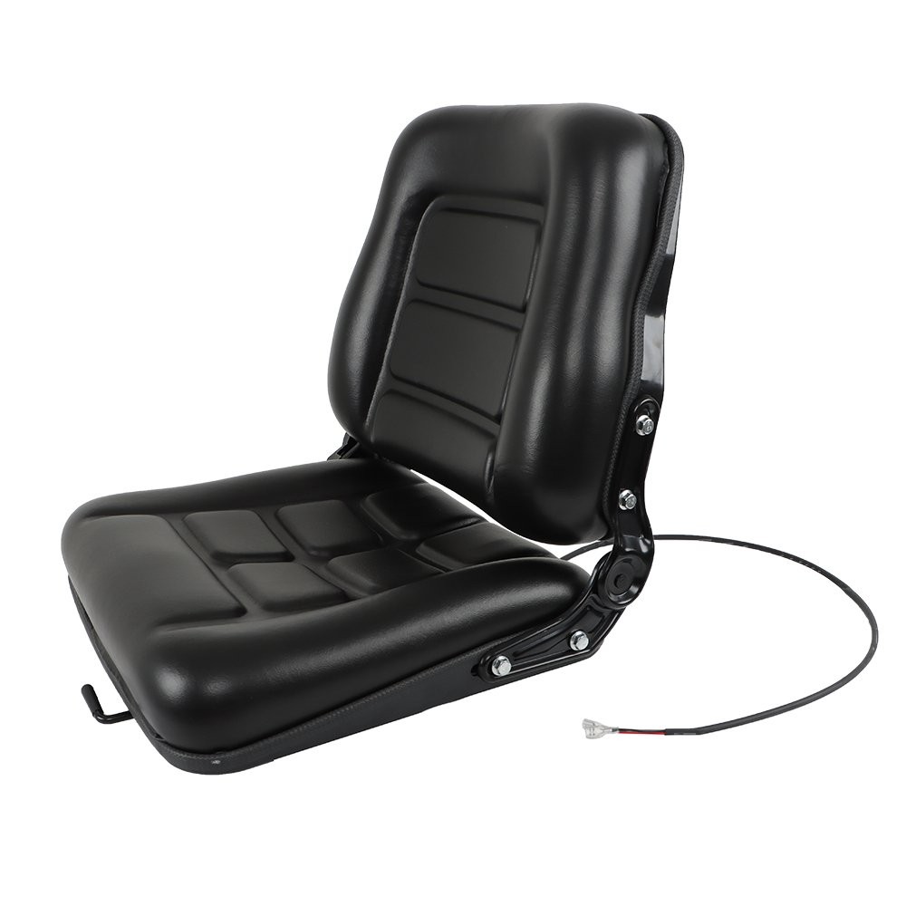Universal Forklift Seat, Tractor Seat With Adjustable Back Mower Excavator