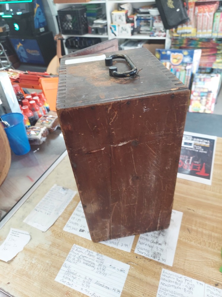 E. Leitz Wetzlar Brass Microscope In Box