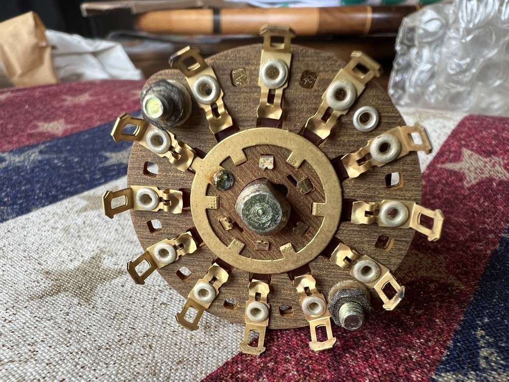 ** QUANTITY 2 ** Oak 399419-K 12P 12 position rotary switch Electroswitch