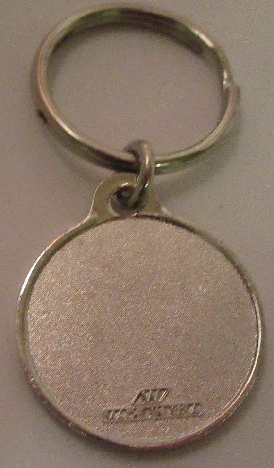 Footprints Alcoholics Anonymous AA Medallion NA Narcotics Nickel Keychain Coin
