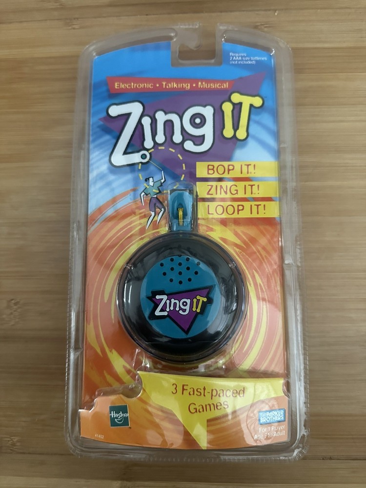 Vintage Zing It! Electronic Game – New Sealed