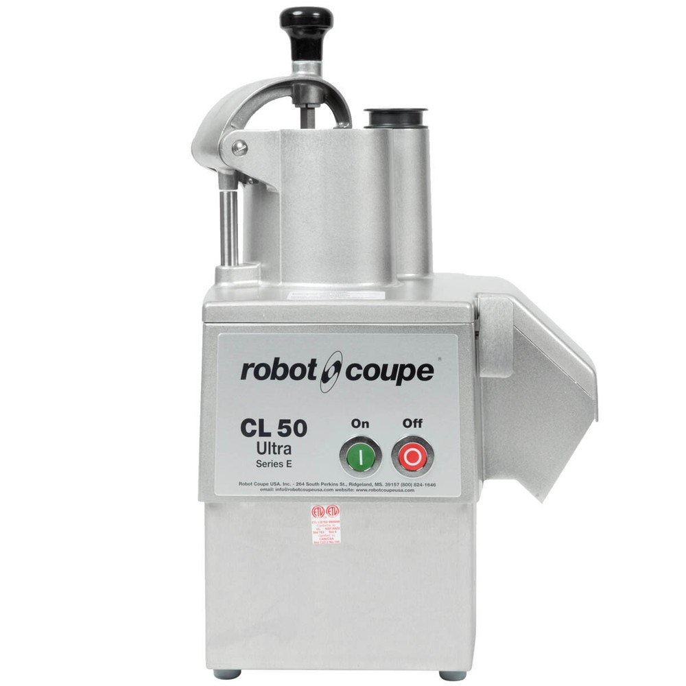 Robot Coupe CL50EUPIZZA Continuous Feed Vegetable Cutter / Food Processor, 5 ...