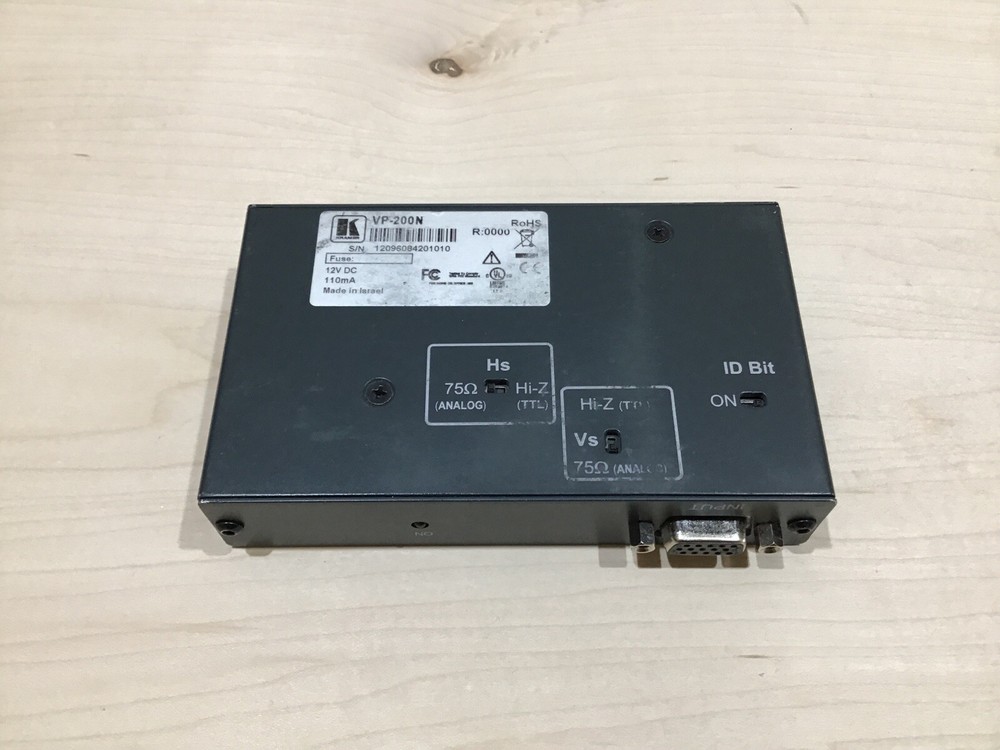 Kramer Tools VP-200N 1:2 High Resolution XGA Distribution Amplifier