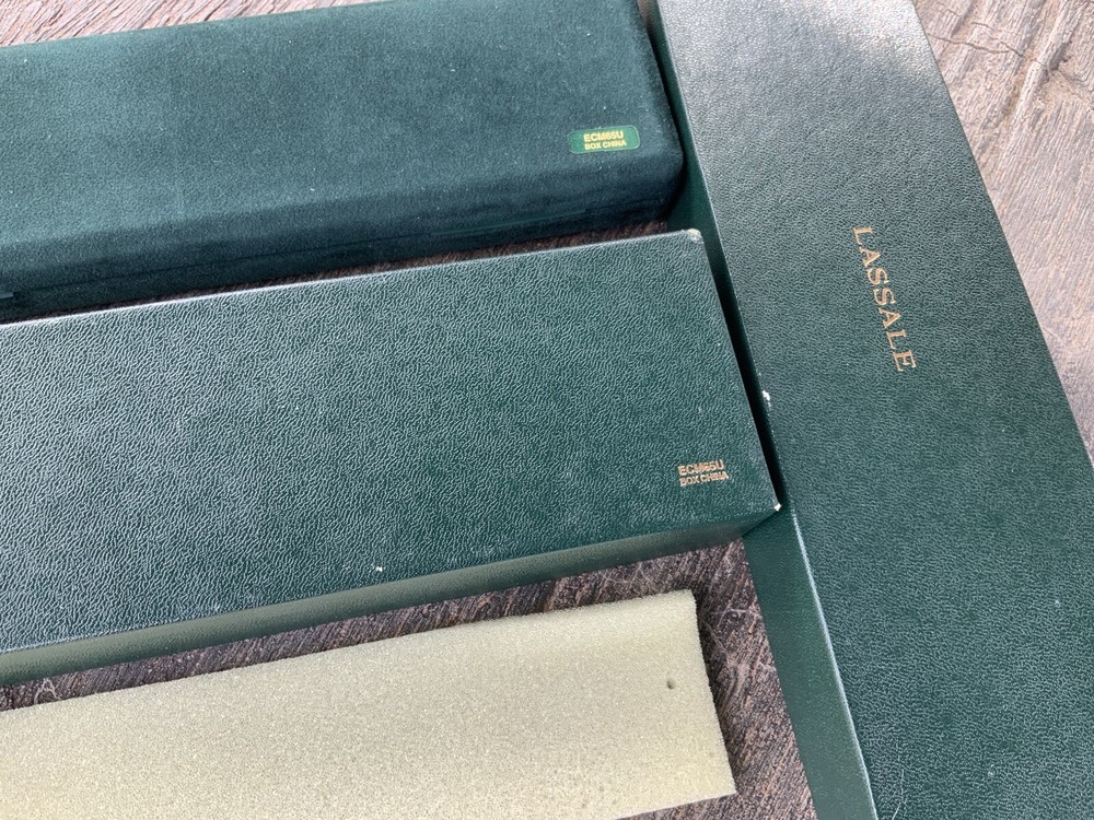 Genuine Lassale Watch Box & Outer Carton box Set