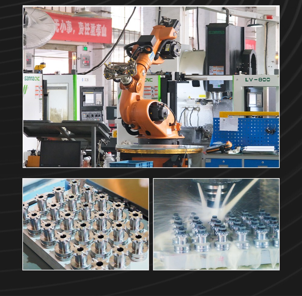 OTT-HSK63(K) Pull Spindle Pull Claw Clamping Gripper 7-petal