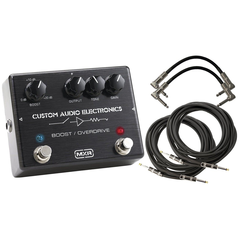 MXR MC402 CAE Boost/Overdrive with Cables