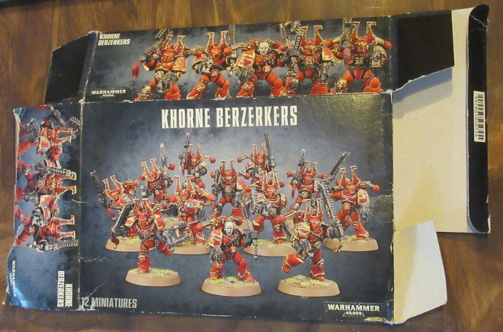 Warhammer EMPTY Collector's Box : Khorne Berzerkers
