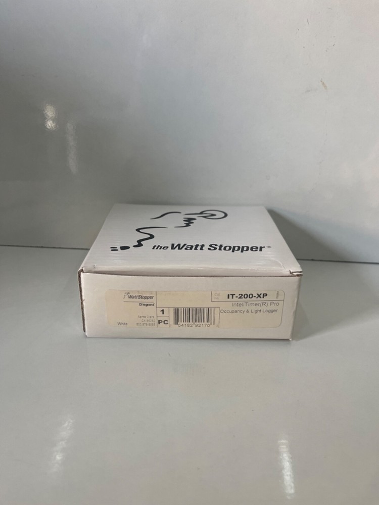 the watt stopper it-200-xp intelitimer pro occupancy& light logger
