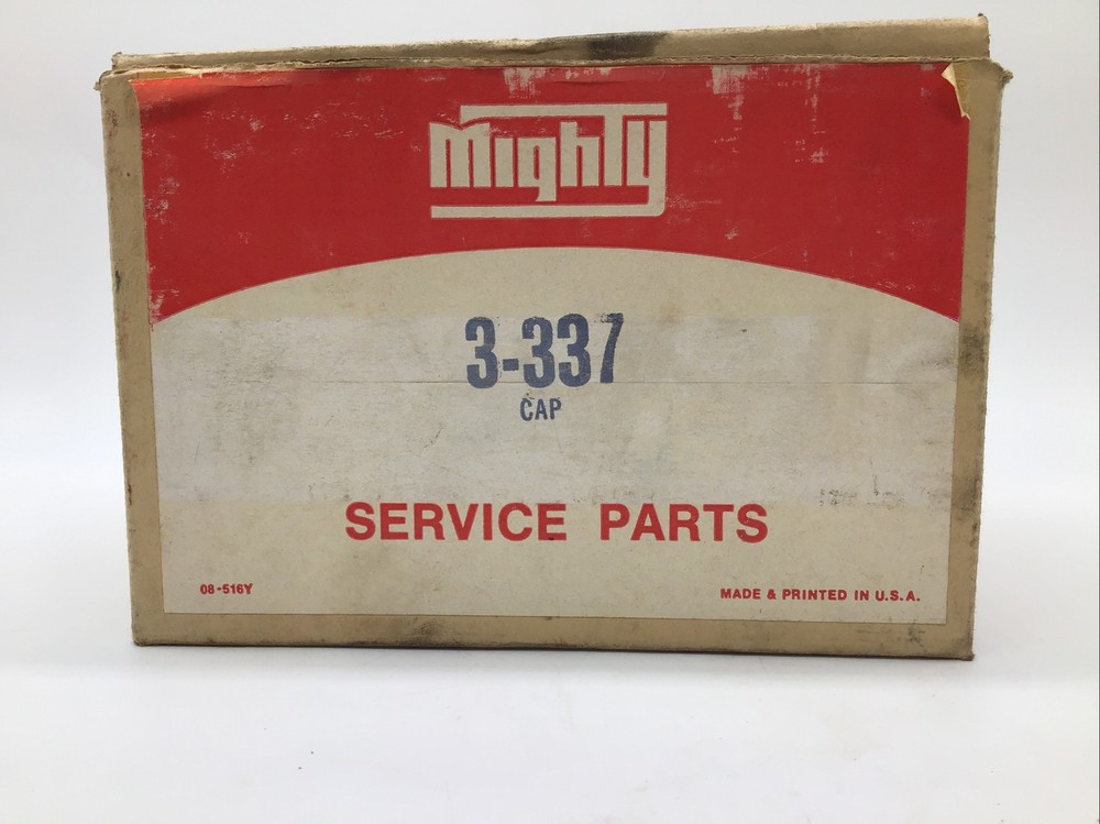 Mighty Distributor Cap Part No 3-337 New Old Stock
