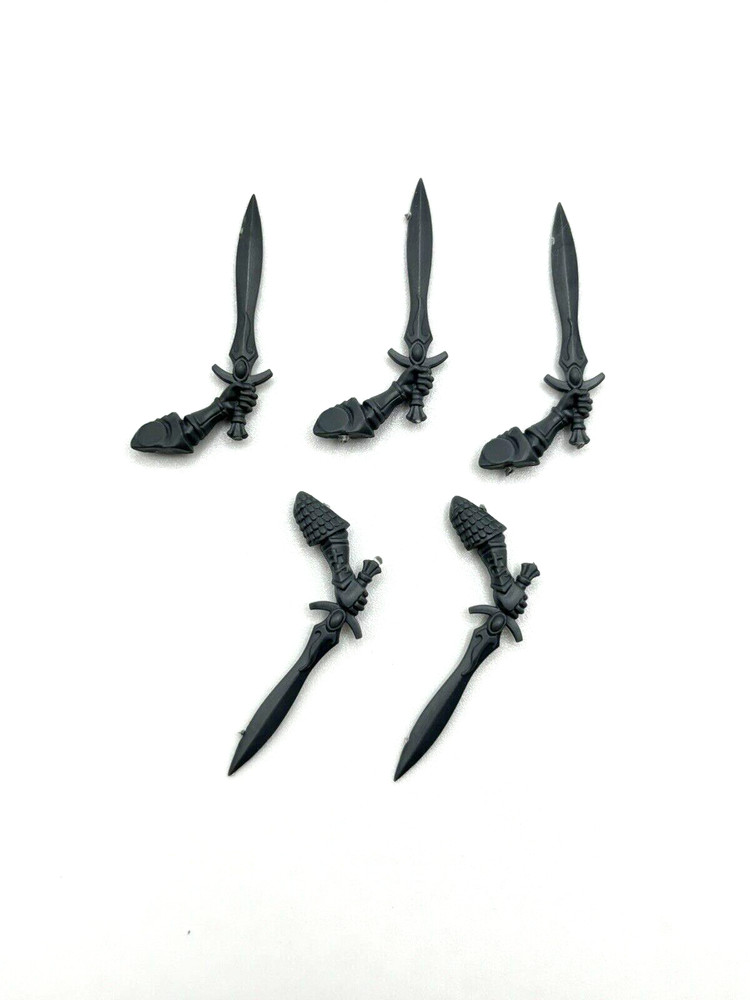 Warhammer High Elf Phoenix Guard Sword Bits x5