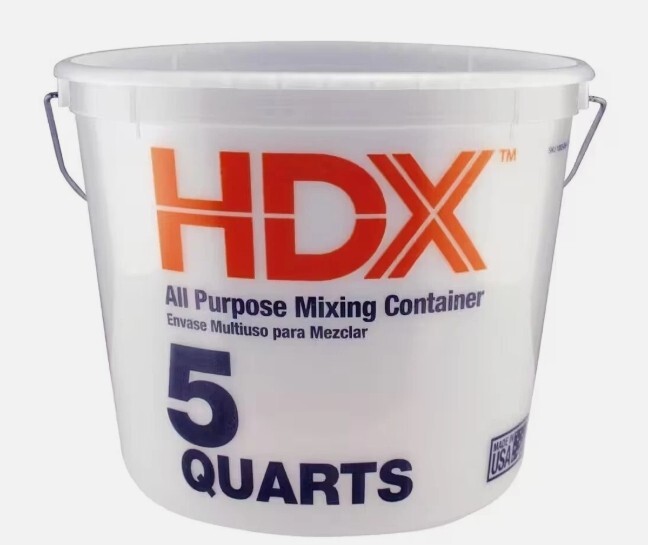 Small 5 qt. Mixing Bucket for DIY Projects
