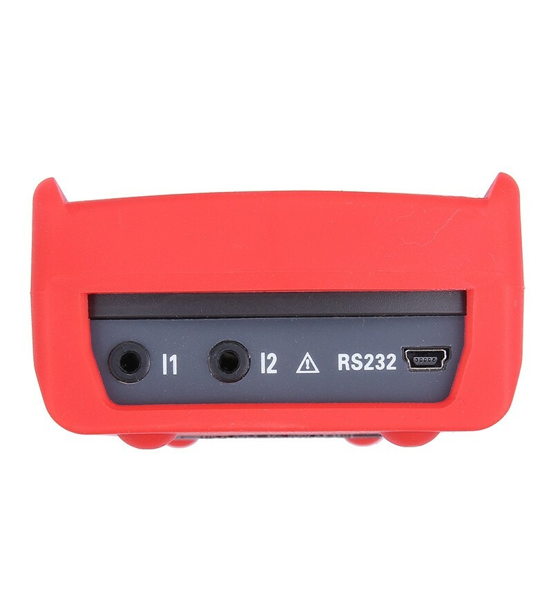 Double Clamp Phase Voltmeter Digital AC Current Voltage Tester 1200 groups Data