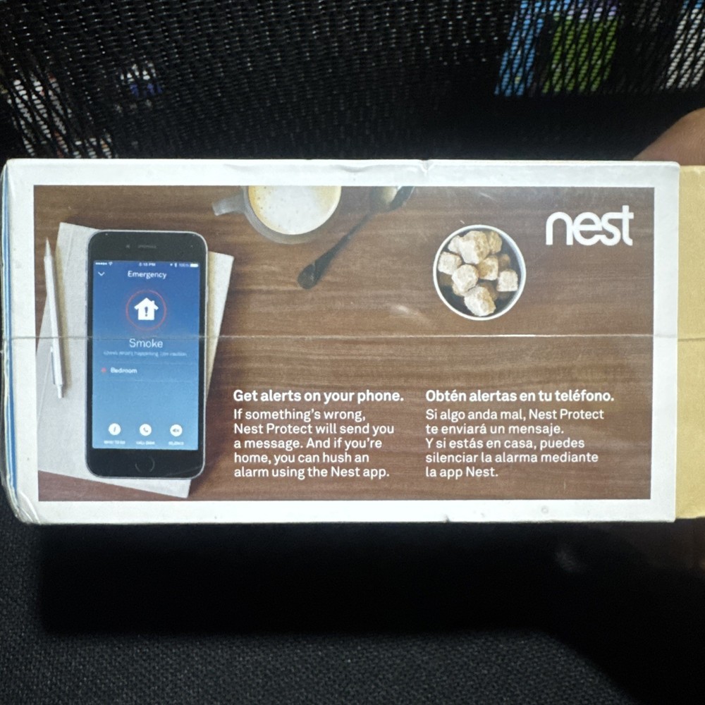 Google Nest Protect Carbon Monoxide Smoke Detector - S3003LWES 2017