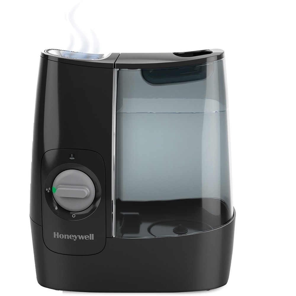 1 Gallon Filter Free Warm Mist Humidifier HWM845B, Black