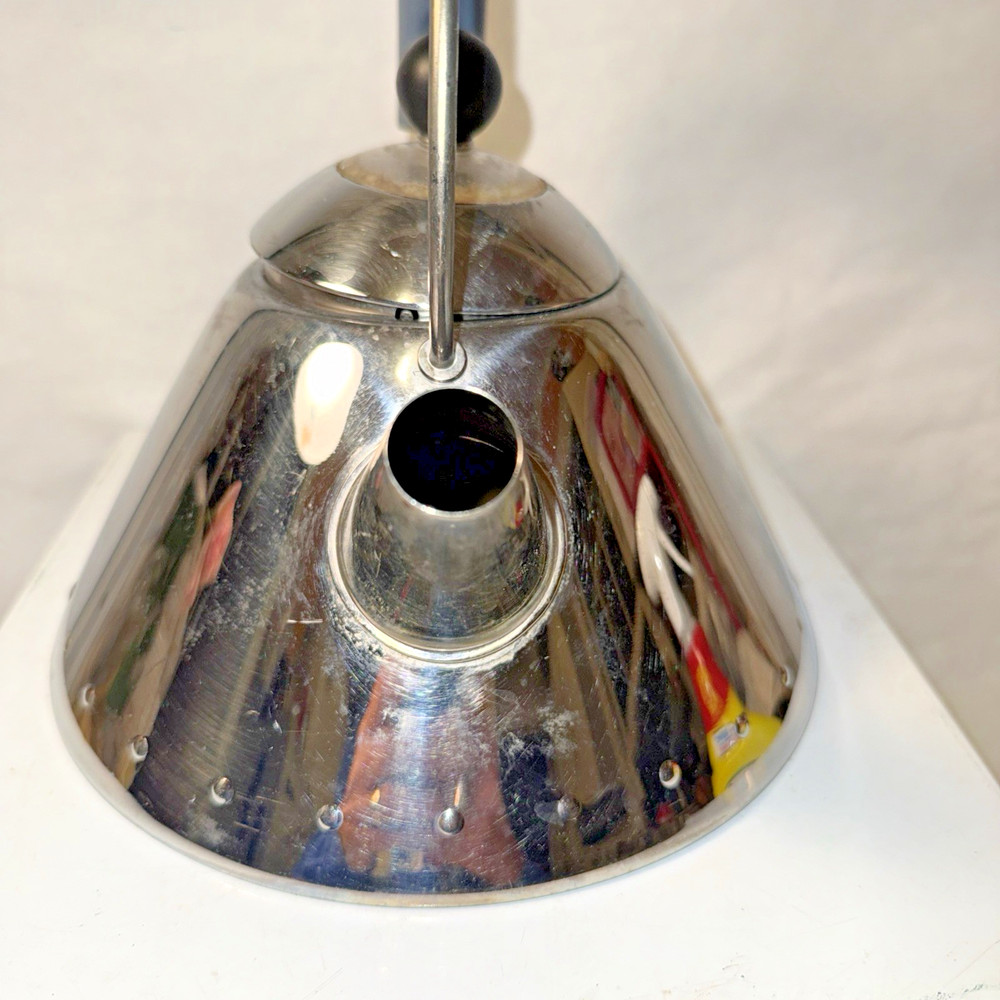 Alessi Michael Graves Stainless Steel Kettle 1.7L missing bird whistle READ