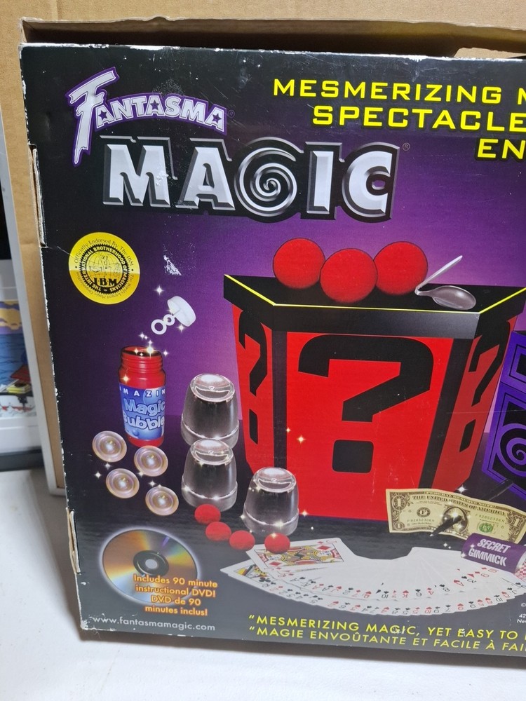 Fantasma Magic 200+ Trick Magic Show Set Professional Magic Game With Box