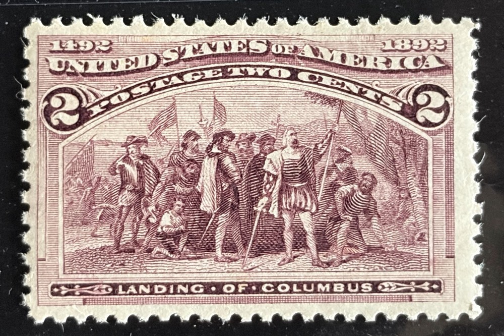USA US - # 231 Columbus 2c Mint Never Hinged - CV $35