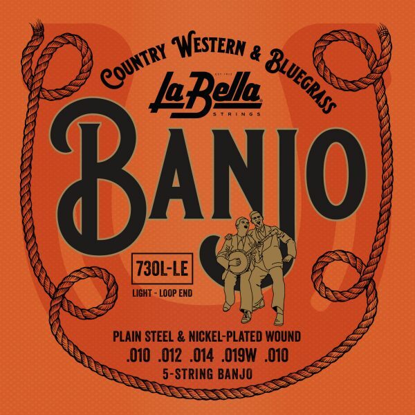 LaBella Banjo 5-String Stainless Steel Light