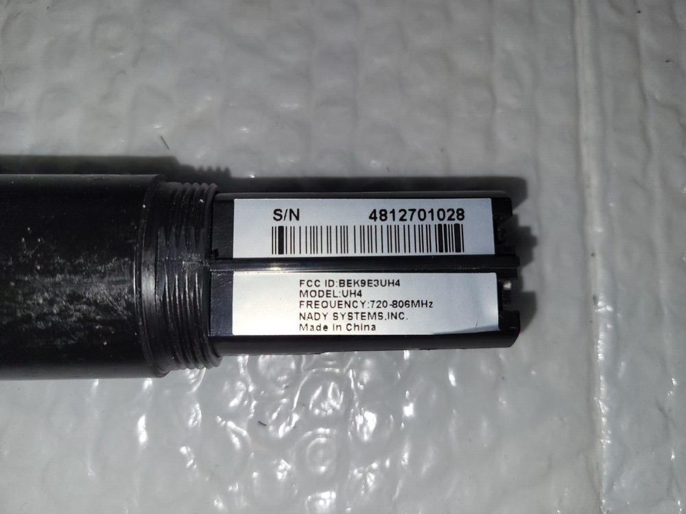 NANDY UHF4 WIRELESS MICROPHONE