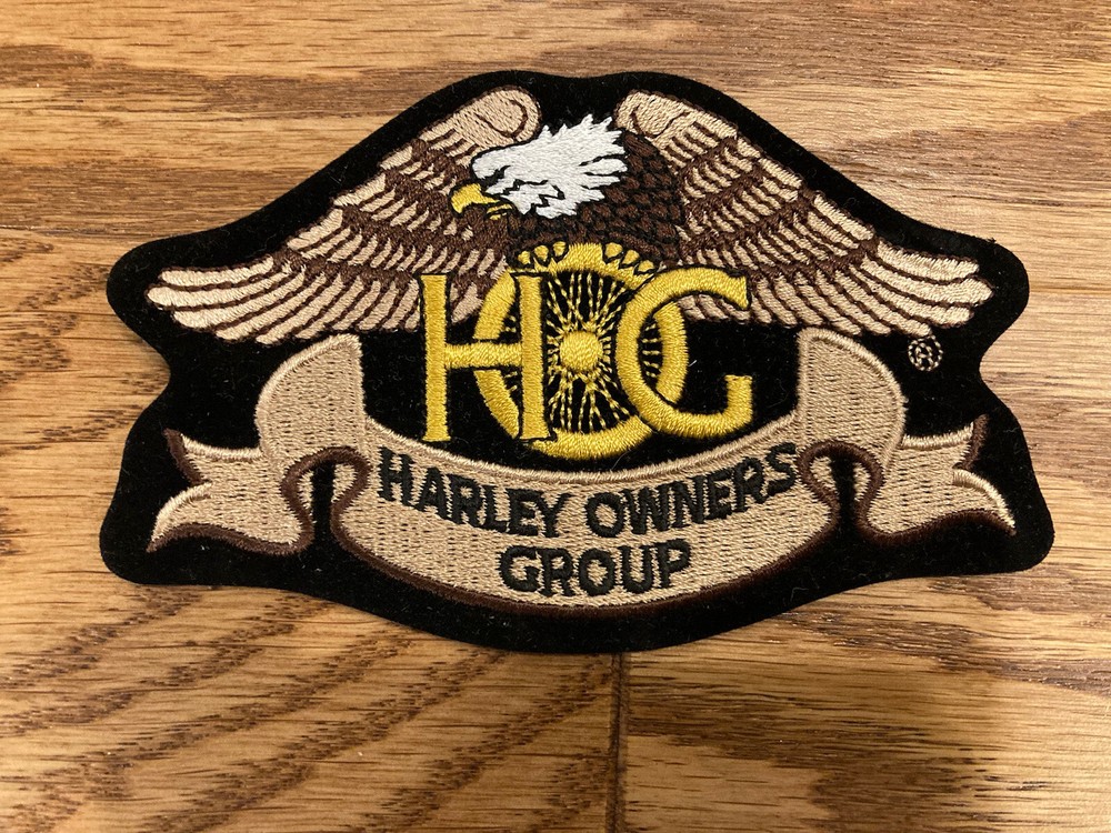 Heritage Eagle Patch Harley Davidson Owners Group HOG H.O.G. 4.75” Motorcycles