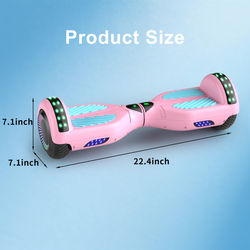 Commugo 6.5'' Hoverboard Electric Bluetooth Self-Balancing Scooter kid UL 2272