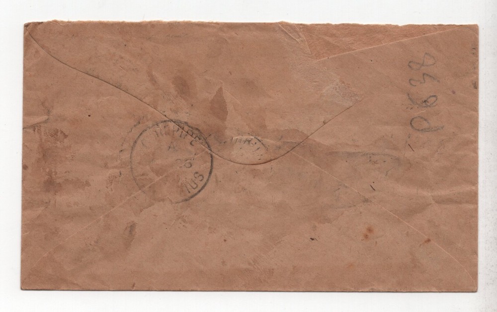 MAURITIUS 1910 EXPRESS MAIL COVER TO CUREPIPE