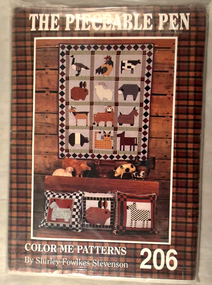 The Pieceable Pen - Color Me Patterns #206 - Pattern Only