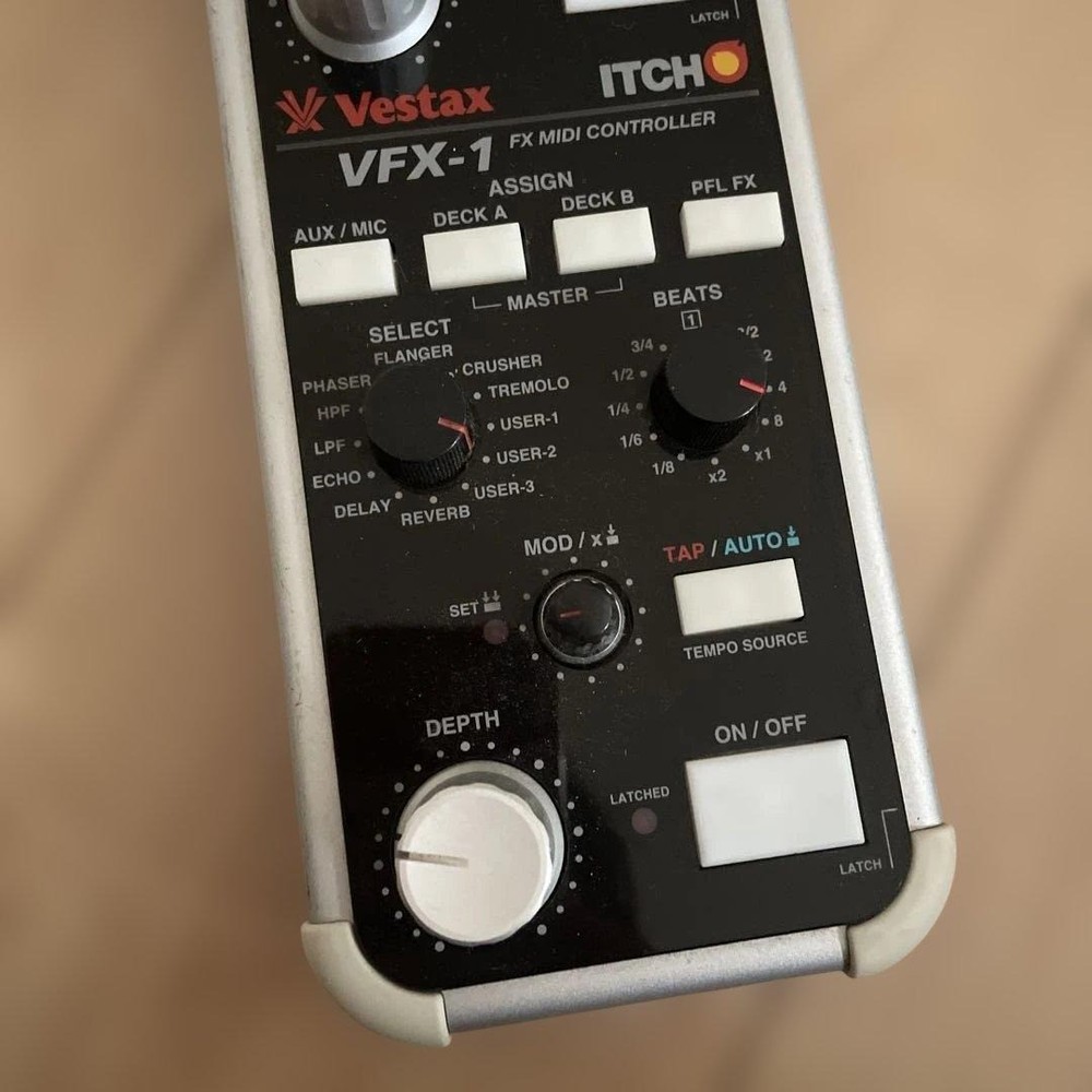 Vestax VFX-1 USB MIDI FX Controller DJ Effect Unit From Japan