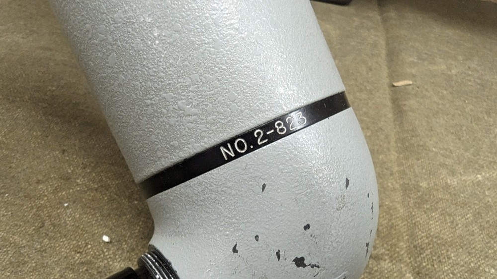 Unertl 90 degree right angle spotting scope, 24x
