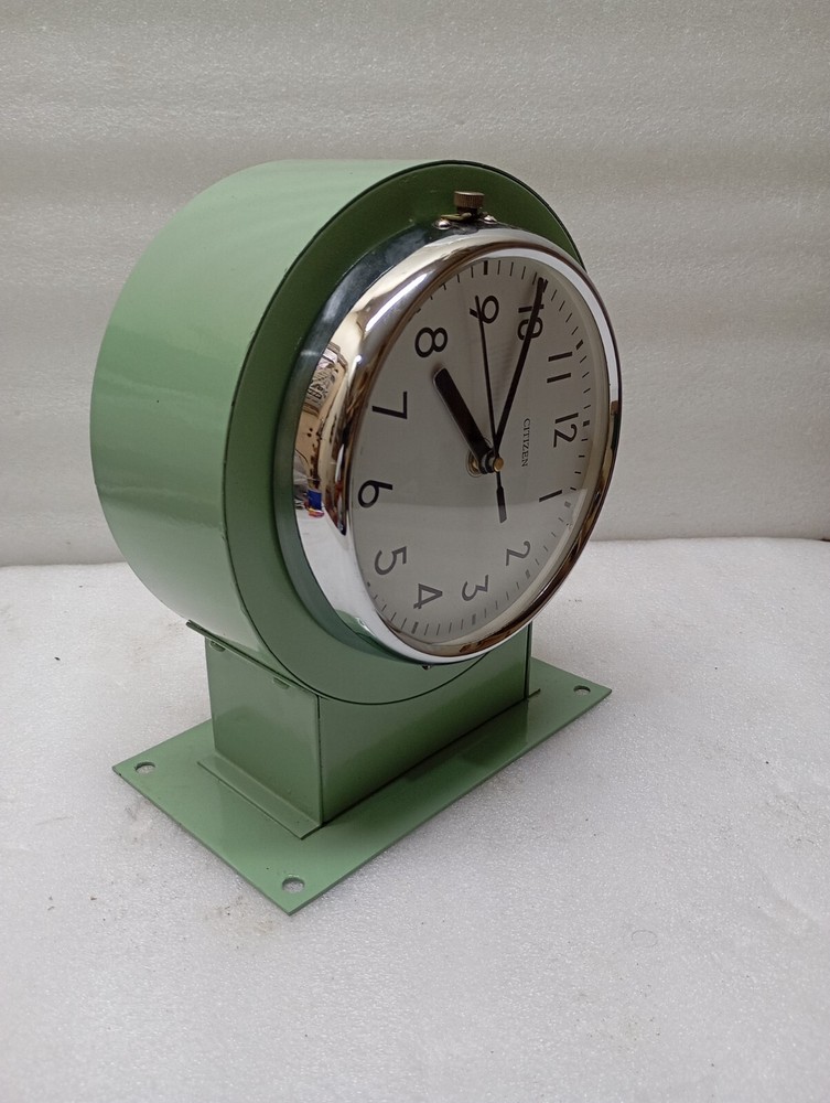 Vintage Citizen Marine Ship Wall Clock Both Sided