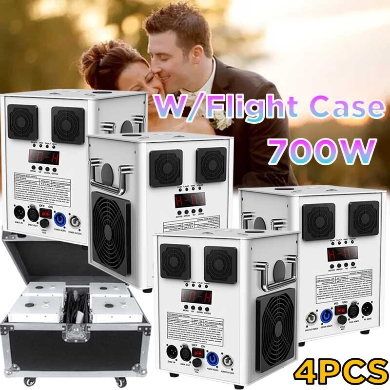 700W Cold Spark Machine Stage Effect DMX Firework DJ Event Party Wedding+Case