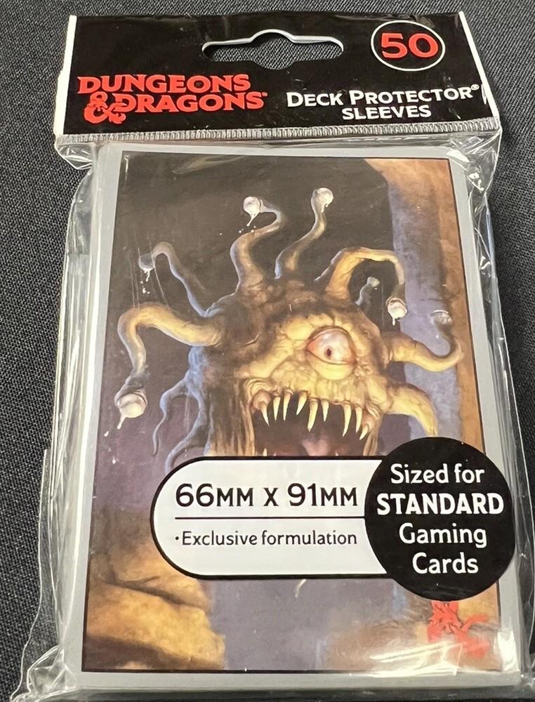 ULTRA PRO  DUNGEONS & DRAGONS Standard Size  Deck Protector Sleeves Pack 50ct