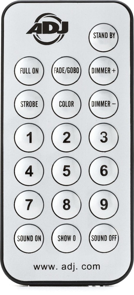 ADJ UC-IR Universal Infrared Remote Control (3-pack) Bundle