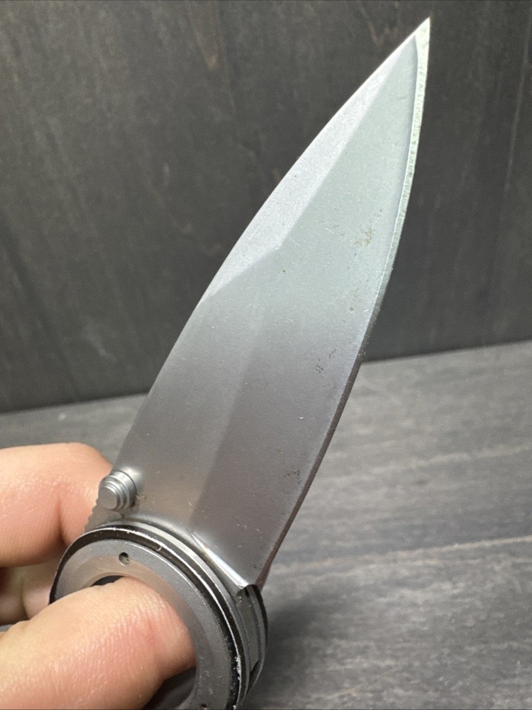 GERBER REMIX FOLDING KNIFE LINER LOCK No SERRATIONS BLADE