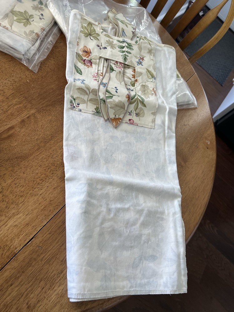 Longaberger Large Laundry Hamper Liner Botanical Fields #2275635