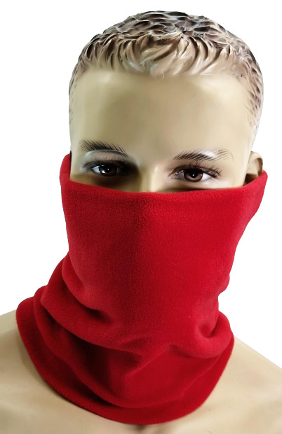 BULA Exposure Micro Gaiter Winter Neck Warmer Red One Size