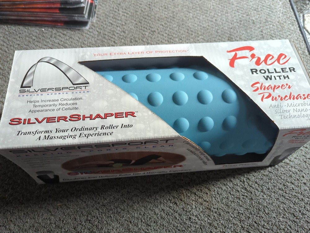 Silver Sport Shaper Massage Roller New