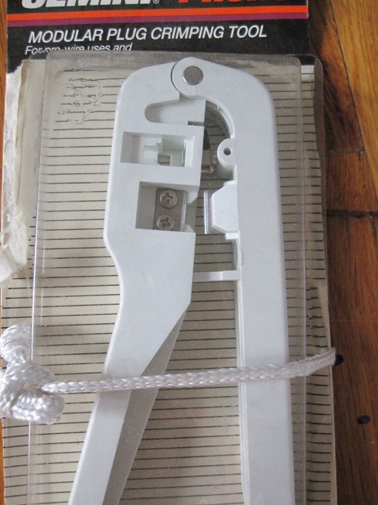 Vintage Professional GEMINI PHONE MODULAR PLUG CRIMPING TOOL Crimper TA84