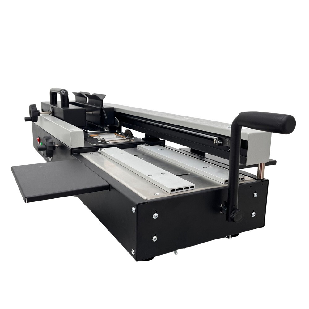A4 Double Roll Applicator Desktop Hot Melt Glue Binding Machine Hot Glue Binder