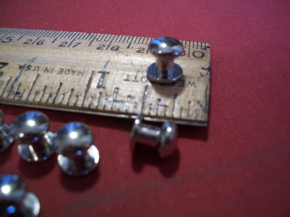 Button Stud Lot of 8 pcs., For Many Projects, NOS