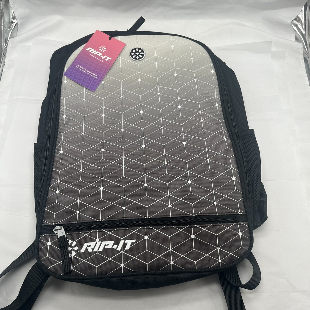 Rip It softball backpack- New with Tags- Black/Grey