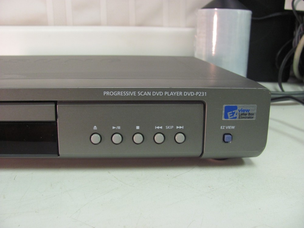 Samsung DVD-P231 DVD Player Progressive Scan No Remote TESTED