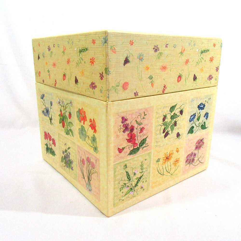 BOB'S BOXES Everything Beautiful Floral 7pc Storage Nesting Boxes
