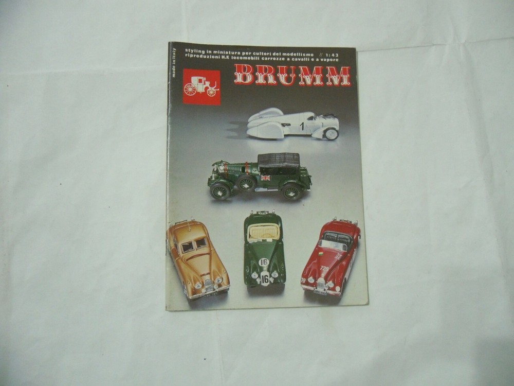 BRUMM 1/43 SCALE MODEL KITS CATALOG - ..
