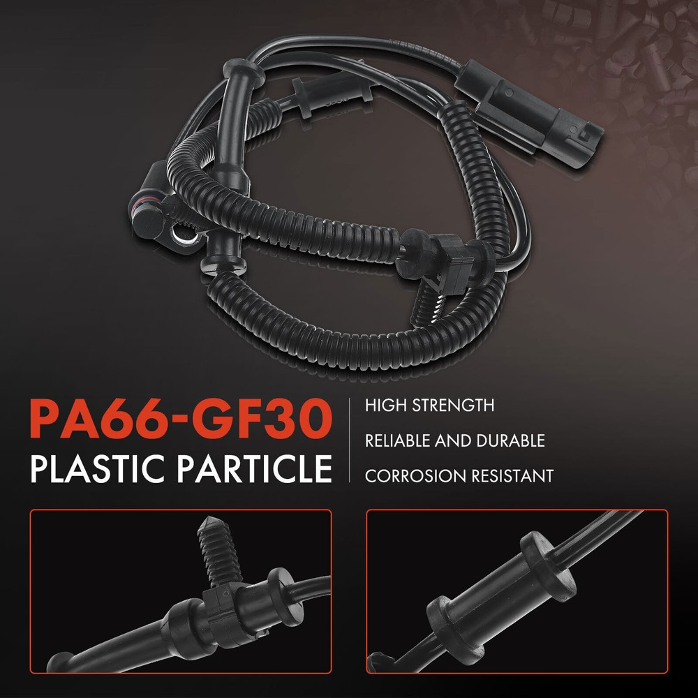 For Ram 1500 2013-2018 1500 Classic 4pcs Front and Rear ABS Wheel Speed Sensor