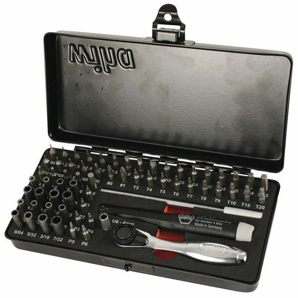 Wiha 75965 65 Piece MicroBit Set