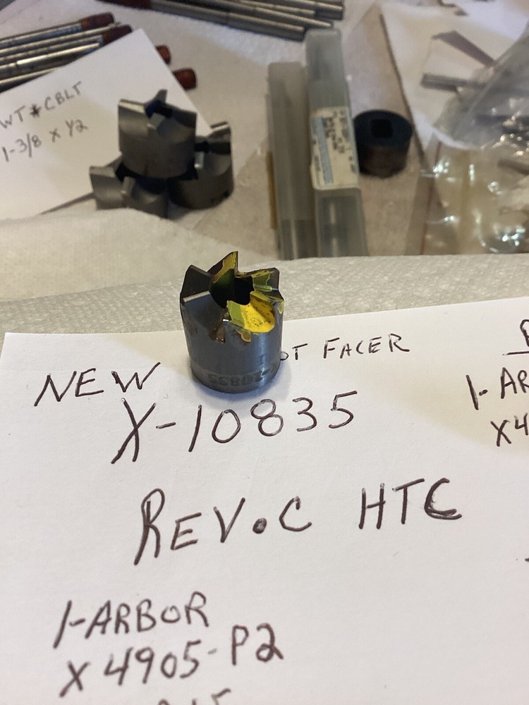 New Spot Facer & Arbor