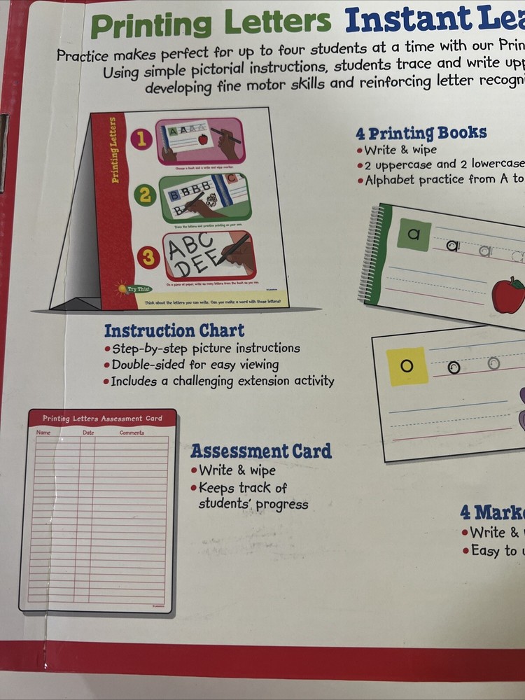 Lakeshore Printing Letters Instant Learning Center